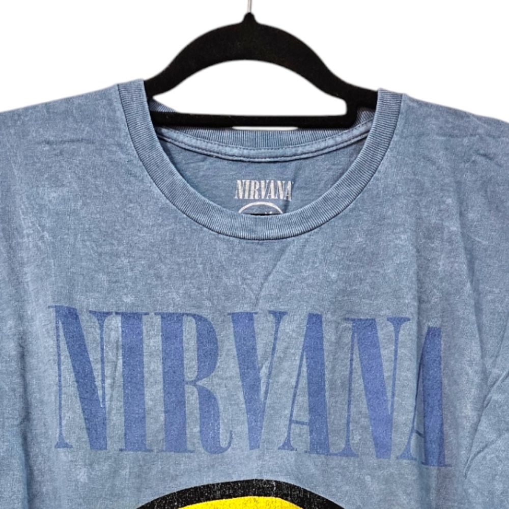 NWOT Nirvana Retro Graphic T-shirt Tie Dye Size L - Picture 3 of 5
